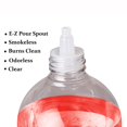 thumbnail image 3 of Aceite para lámparas Ner Mitzvah rojo de parafina 946 ml sin humo, 3 of 9
