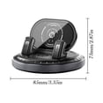 thumbnail image 7 of Elnone Black 360° Rotatable Car Phone Holder, Auto Lock Mount for Cell Phones, 7 of 7