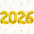 thumbnail image 1 of Globoons CHUN-YAN Gold 2026, número 40 pulgadas, clase de graduación, 1 of 7