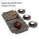 thumbnail image 4 of Paños de cocina de estilo chino, paños de cocina estilo chinoiserie, paños de barra para cocina, manteles grandes, bandejas de té para gongfu, juego de accesorios para té de kung fu, 4 of 6