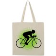 thumbnail image 3 of Inktastic Cycling Bicycle Racing Biking Tote Bag, 3 of 5