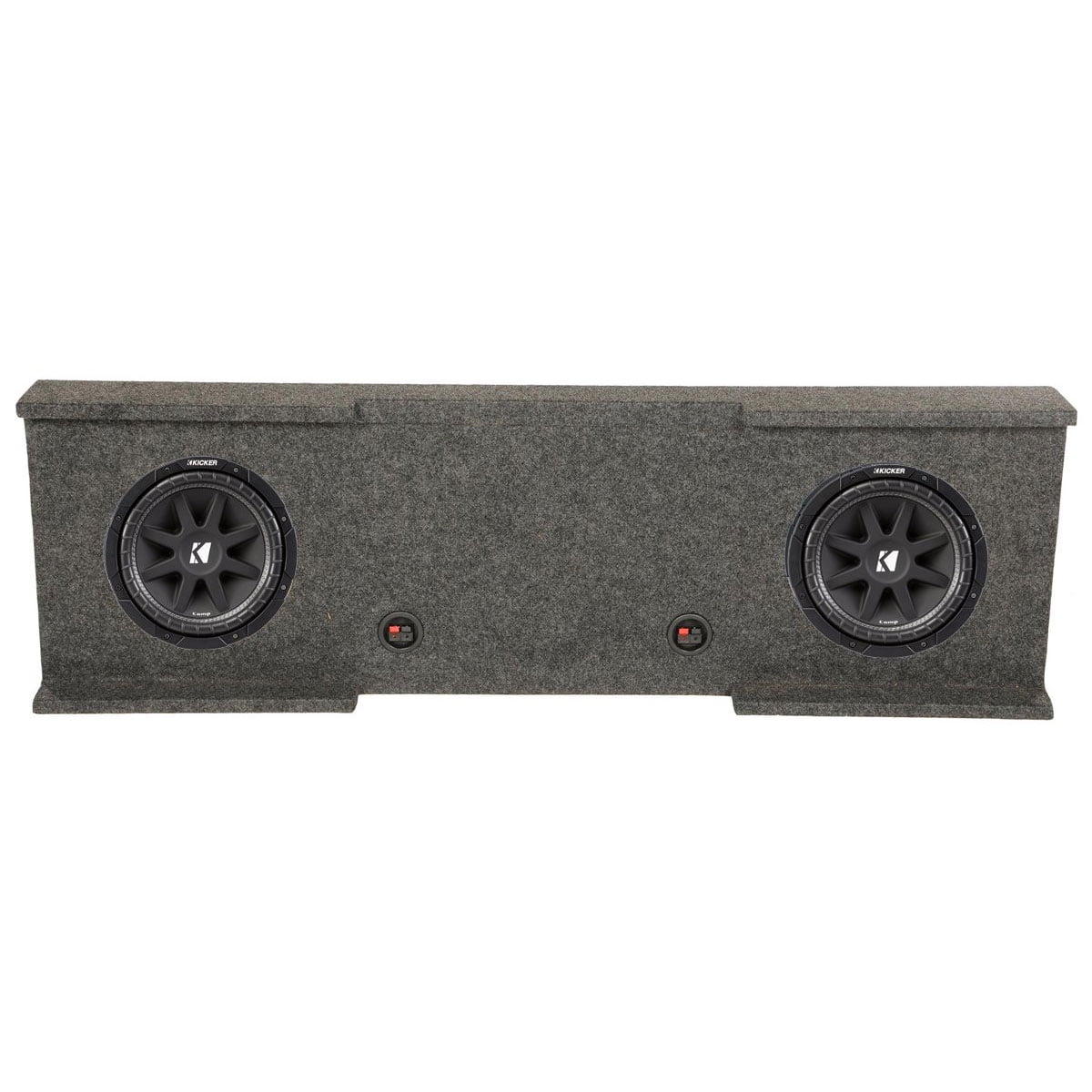 dual 12 inch subwoofer box walmart