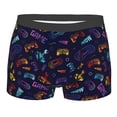 thumbnail image 5 of Uemuo Games Pattern Men's Boxer Briefs,Trunk Anti-Chafing,Comfortable, Durable, and Stylish Underwear-Small, 5 of 9