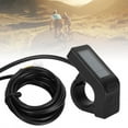 thumbnail image 2 of Domqga Bike Lithium Battery Conversion LCD4 Instrument,Bike Bicycle Lithium Battery Conversion LCD4 LCD Instrument Connector 24V 36V 48V Universal,Bike Conversion LCD4 Instrument, 2 of 10