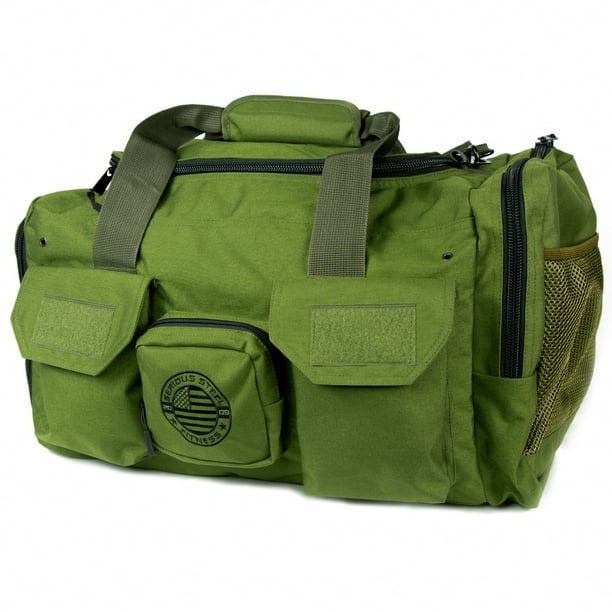 Serious Steel Fitness Heavy Duty 1000D Nylon Duffel Bag Gym Bag