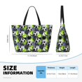thumbnail image 4 of KdxioFootball for Beach Bag for Women Large Beach Tote Bag Waterproof Sandproof Swim Bag with Zipper Pockets Beach Vacation Travel, 4 of 7