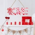 thumbnail image 4 of Letrero de madera colgante para puerta, decoración creativa para San Valentín y aniversario. Fondo blanco, 4 of 9