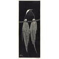 thumbnail image 3 of Samuel Jessurun de Mesquita 12x24 Black Modern Framed Museum Art Print Titled - Bird of Paradise (1914), 3 of 5