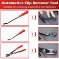 thumbnail image 3 of Kit de herramientas para retirar molduras de auto Doaho, 7 piezas, antirrayas, rojo, 3 of 8
