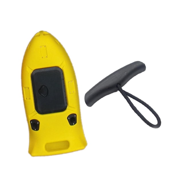 Cubo de pesca para kayak Accesorios para kayak Práctico Fácil de usar Profesional Amarillo