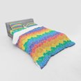 thumbnail image 3 of Ambesonne Colorful Bedding Set 3 Pcs, Cartoon Underwater Sea, Twin XL, Multicolor, 3 of 3