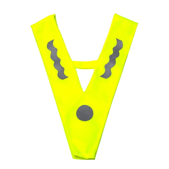 Yeacher Gilet Réfléchissant Haute Visibilité pour Enfants Sport Extérieur Course Sécurité Nocturne