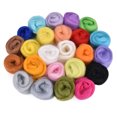 thumbnail image 3 of facefd Embroidery Felting Threads Handwork Needlework Doll Making Handicrafts DIY Yarn, 24 Colors, 3 of 9