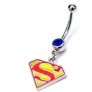 Superman Steel Naval Ring