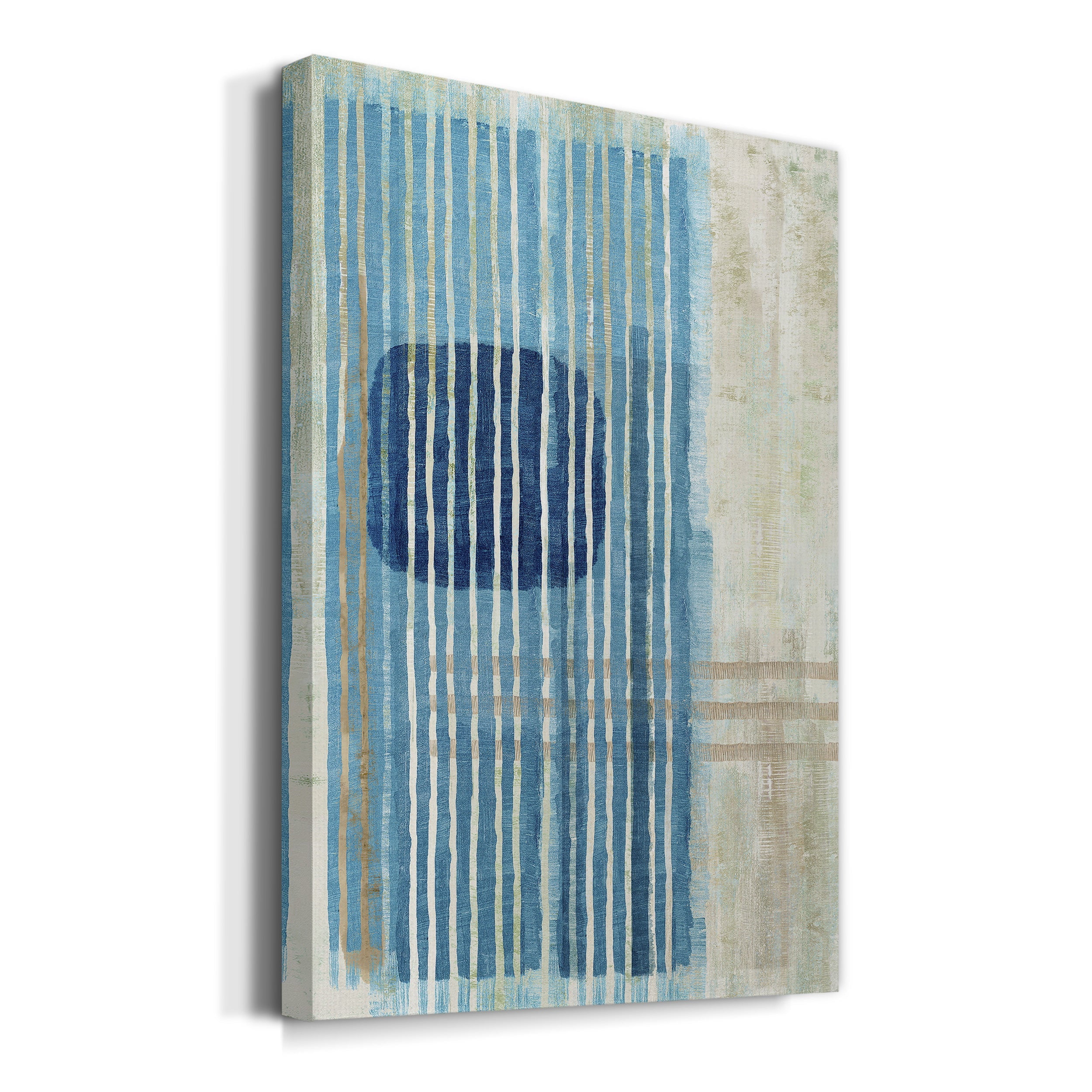 Blue Blue Horizon I Premium Gallery Wrapped Canvas - Ready to Hang