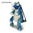 thumbnail image 2 of Summercome Plush Triceratops Backpack, Dinosaur Bag with Adjustable Straps and Zipper, Cool Dinosaur Costume Accessories, Dinosaur Gifts, 2 of 3