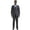 Gray Checkered, variant on Hybrid Fit 3-Piece Men’s Suit Jacket and Pant Set