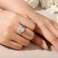 thumbnail image 6 of SFTING 1.2ct Engagement Rings for Women Bridal Set Cubic Zirconia Wedding Rings Band Set Size 7, 6 of 7