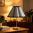 thumbnail image 3 of Petal-shaped Flower Lampshade With Detachable Shading Cover Accessory. Suitable For Home Use As A Warm Decorative Table Lamp., 3 of 7