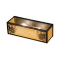 thumbnail image 5 of Meyda Tiffany 161521 Winter Pine 2 Light 5" Tall Wall Sconce - Brown, 5 of 6