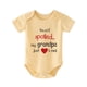 thumbnail image 4 of Baby Boys And Girls Casual Cute Onesie With "I'm Not Spoiled My Grandpa Just Love Me" For Summer Pregnancy Gift, 4 of 5