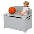 thumbnail image 5 of Canddidliike Wooden Toy Chests with Flip-Top Lid, Storage Ottoman Bench for Bedroom - Gray, 5 of 8