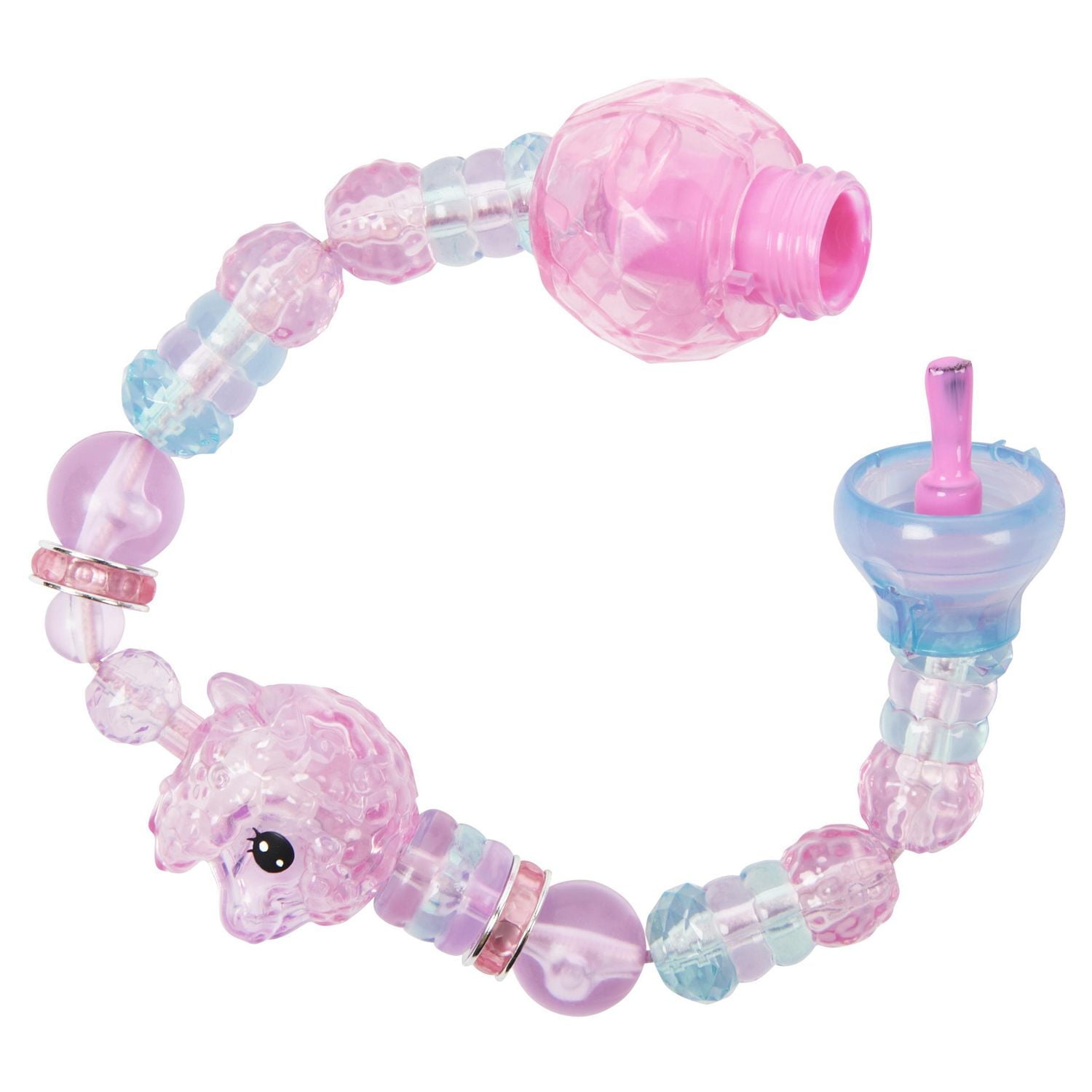 Twisty Petz Beauty, Série 6, Bracelet à collectionner Blinglivia Alpaca avec vernis à ongles, pour les enfants à partir de 4 ans