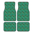 thumbnail image 1 of Honeii Bass Fish Print Car Foot Mat Four-Piece Set - Front & Rear Universal Car Floor Mats for SUVs, Trucks, Sedans, 1 of 7