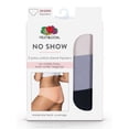thumbnail image 5 of Fruit of the Loom Women's No Show Hipster Underwear, 3-Pack, 5 of 10