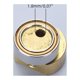 thumbnail image 3 of Llave de rueda excéntrica Ruedas de leva de cojinete dorado con llave hexagonal de 1,27 mm Sywqhk Cuidado Belleza, 3 of 5
