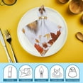 thumbnail image 6 of Heduofu Fall Leaf Print Cloth Napkins, Dinner Napkins Cloth, Washable Napkins for Home, Kitchen, Dinner, Party, Wedding, Cocktail 2 PCS, 6 of 7