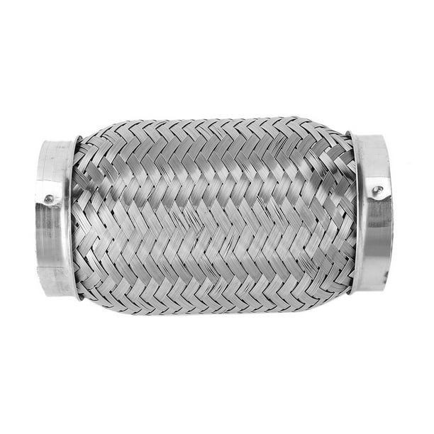 Tubo Corrugado Interno De Tubo De Escape Flexible De Acero Inoxidable De 2,5 X 6 Pulgadas