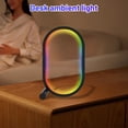 thumbnail image 4 of Sal-053 Wifi & Ble Dual-Mode Creative Desk Lamp, Rgb Colorful Ambient Light For Gaming Desktop, Smart Remote Control Led Table Lamp For Room Decor, 4 of 5