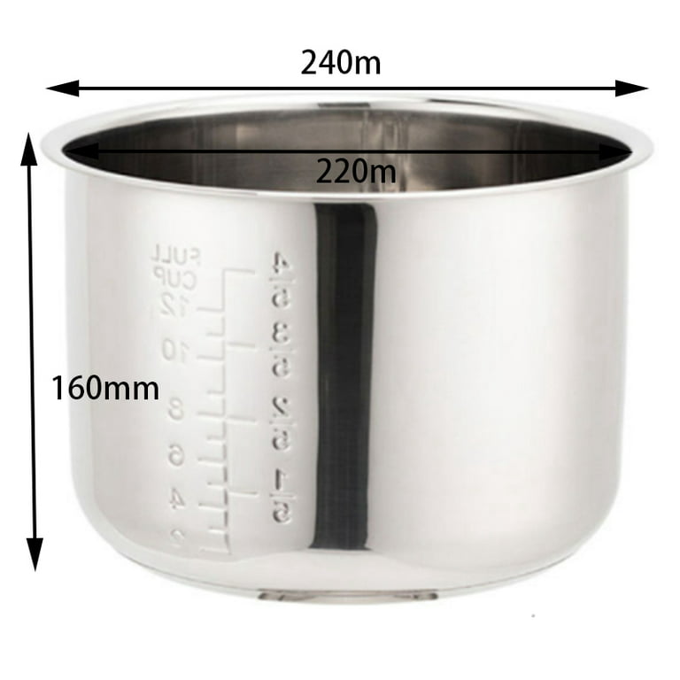 Genuine Instant Pot Inner Stainless Steel 6 Qt Replacement Liner Insert