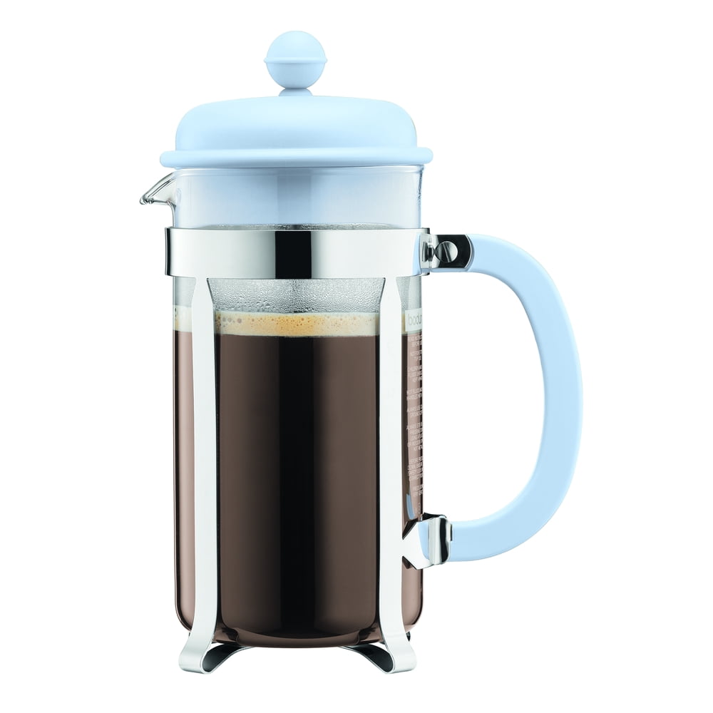 Bodum Caffettiera Coffee Maker, 34 Ounce, Light Blue