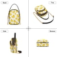thumbnail image 3 of FORMRS Crossbody Bag for Women Quilted Travel Shoulder Cell Phone Purse with Chain Strap Handbag, Yellow Rubber Ducks, 3 of 7