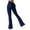 Navy, variant on YDFCWXW Women's Flare Leggings V Back Lifting Wide Leg High Waist 31.5" Gym Workout Yoga Pants Navy, S