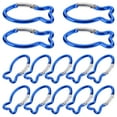 thumbnail image 5 of OFFIGAM 15-Pack Metal Carabiner Clips for Outdoor Camping Hiking Backpack Gear and Survival Use, 5 of 11