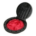 thumbnail image 2 of ABS Circular Type Compartment Cover Non-Slip Accessories for Canoeing Kayak Boat Black(8in ), 2 of 8