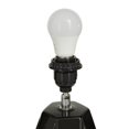 thumbnail image 6 of DecMode 26" Black Table Lamp with White Linen Shade, 6 of 9