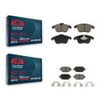 thumbnail image 1 of CMX Front Rear Ceramic Brake Pads Kit for Car Land Rover LR2 Volvo S80 KCX-100362, 1 of 9