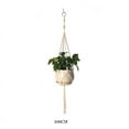 thumbnail image 7 of Plant Hanger Indoor Hanging Planters Handmade Hanging Plant Holder Baskets Stand Flower Pot Holder with Wood Bead for Indoor Outdoor Home Decor, 3 Pack, 7 of 7