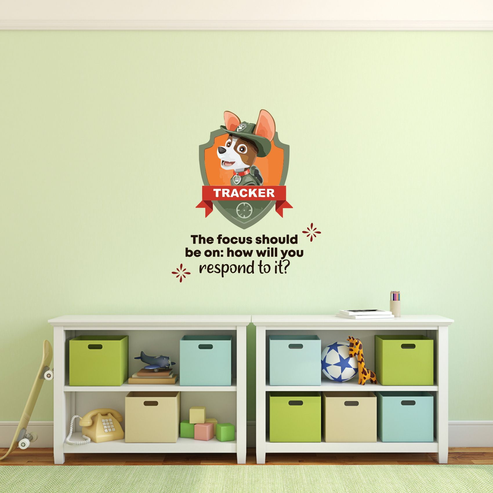 Home Paws Dog Quotes Animals Animal Wall Art Stickers for Kids Home Room Decals