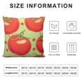 thumbnail image 5 of Nawypu Tomatoes Pillowcase Soft Breathable Pillow Case with Hidden Zipper for Hair and Skin Cozy Pillow Covers for Sleeping Without Insert, 5 of 5