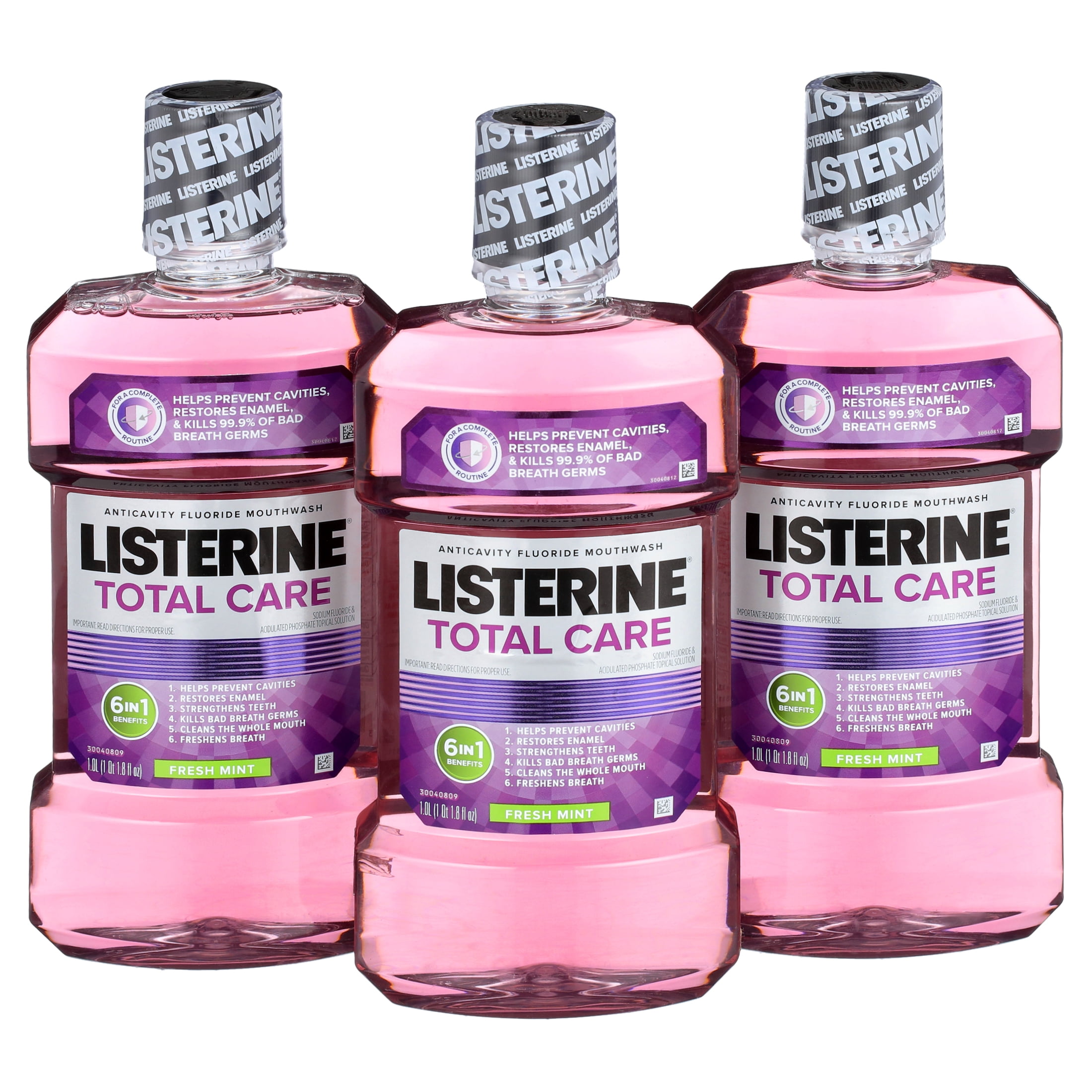 Listerine Total Care Mouthwash, Fresh Mint (3 pk.)