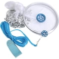 thumbnail image 1 of Bait Trap Fishing Cast Net with Aluminum Ring, Easy Throw for Beginners, Saltwater Freshwater Fish Throw Net-4FT, 1 of 4