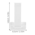 thumbnail image 2 of TEHAUX Laundry Storage Hooks 2Pcs White Plastic Pegboard Accessories For Organizing And Displaying Items, 2 of 8