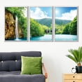 thumbnail image 3 of wall26 3 Piece Framed Canvas Wall Art for Living Room, Bedroom Scenery Theme Canvas Prints for Home Decoration Ready to Hang - 16"x24"x3 Panels, 3 of 4