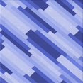 thumbnail image 1 of Ahgly Company Machine Washable Indoor Square Transitional Jeans Blue Area Rugs, 6' Square, 1 of 7