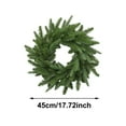 thumbnail image 3 of Elegant Seasonal Wreath For Front Door - Lifelike Greenery and Arranged Floral Display For Home Wall, 3 of 6